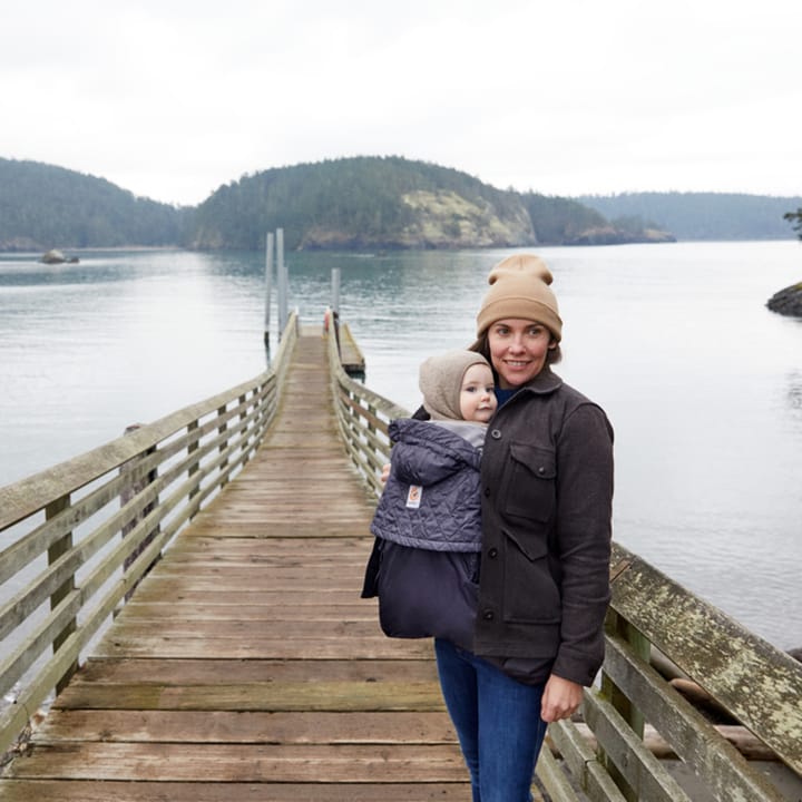 Överdrag till Bärsele All Weather - Charcoal / Black Ergobaby