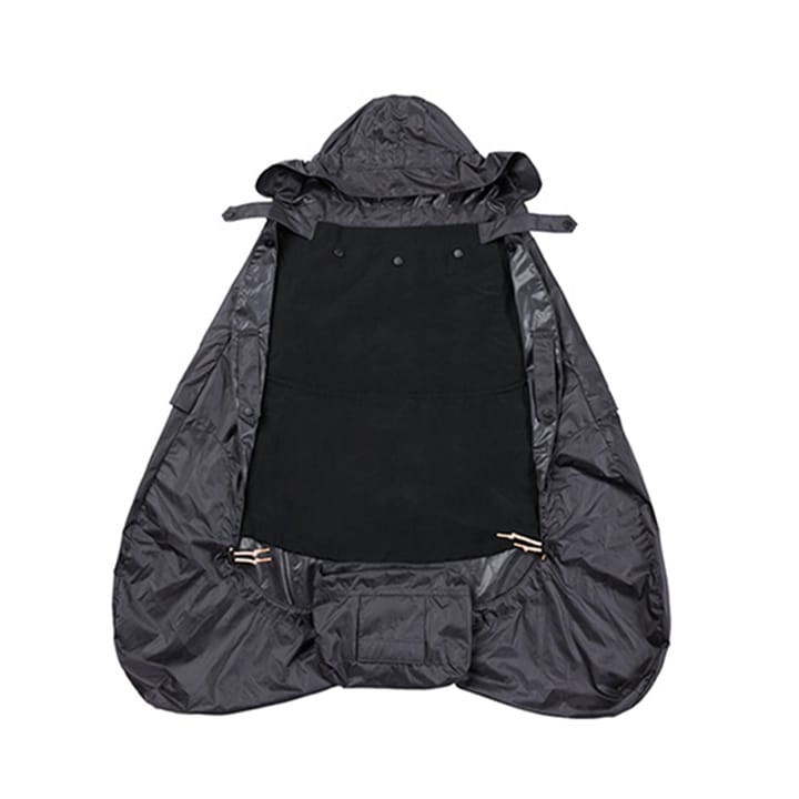 Överdrag till Bärsele Rain & Wind - Charcoal / Black Ergobaby