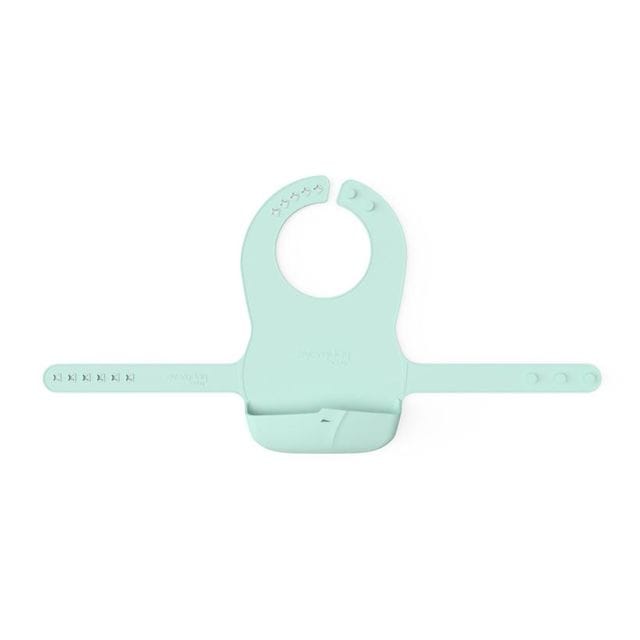 Haklapp I Silikon Med Bälte - Mint Green Everyday Baby