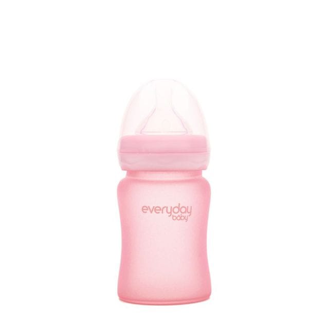 Nappflaska I Glas 150ml - Rose Pink Everyday Baby
