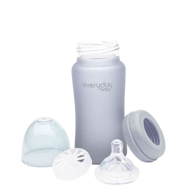 Nappflaska I Glas 240ml - Quiet Grey Everyday Baby
