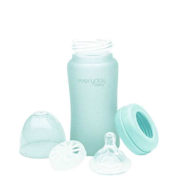 Nappflaska I Glas 300ml - Mint Green Everyday Baby
