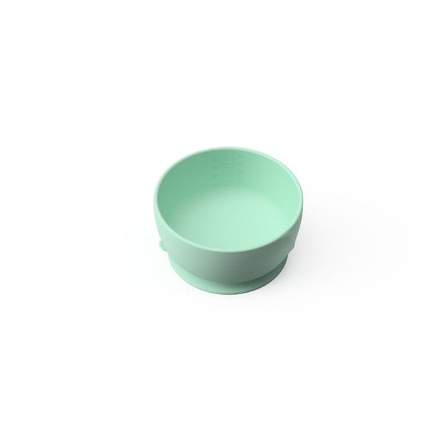 Skål I Silikon Med Sugfunktion - Mint Green Everyday Baby