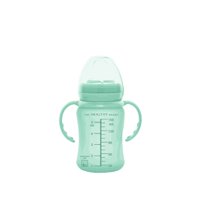 Pipmugg i Glas Healthy+ 150ml - Mint Green Everyday Baby