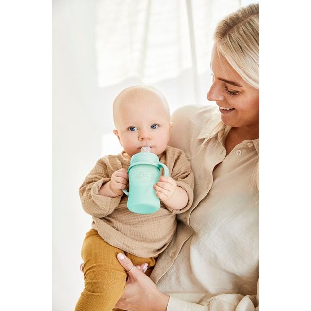 Pipmugg i Glas Healthy+ 150ml - Mint Green Everyday Baby