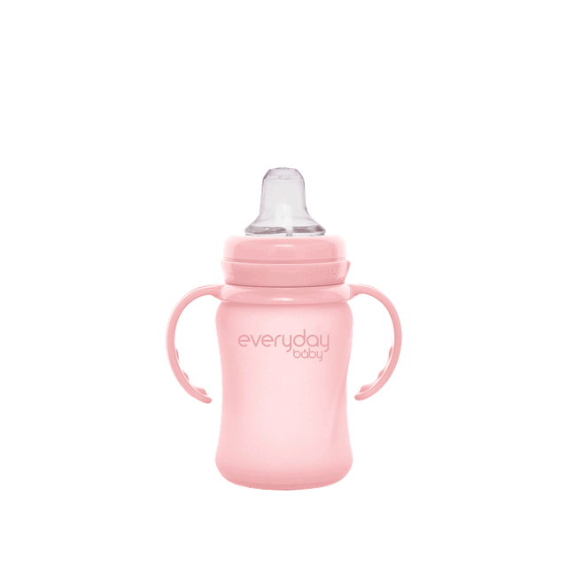 Everyday Baby Pipmugg i Glas Healthy+ 150ml Rose Pink