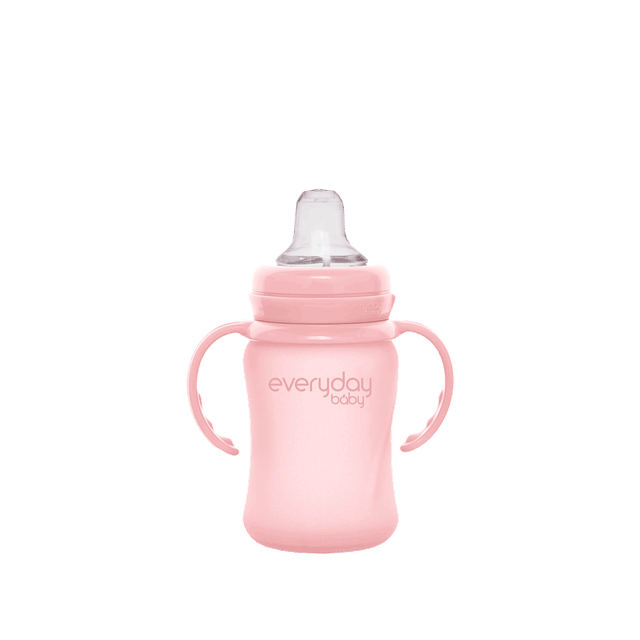 Pipmugg i Glas Healthy+ 150ml - Rose Pink Everyday Baby