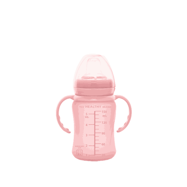 Pipmugg i Glas Healthy+ 150ml - Rose Pink Everyday Baby