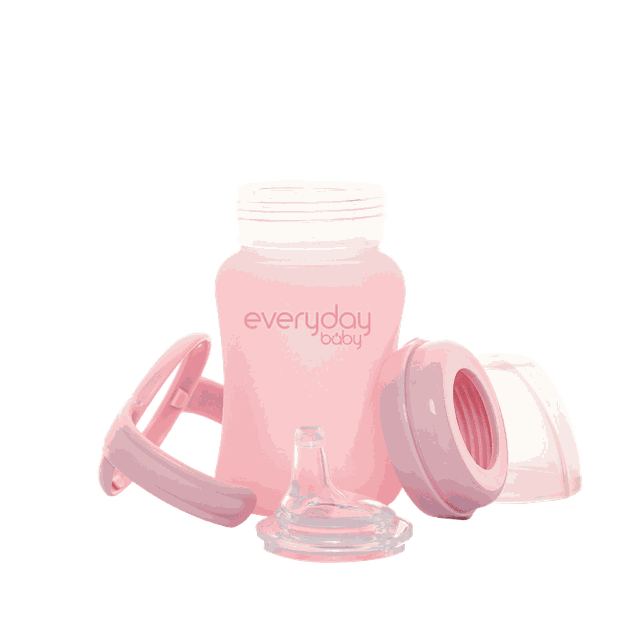 Pipmugg i Glas Healthy+ 150ml - Rose Pink Everyday Baby