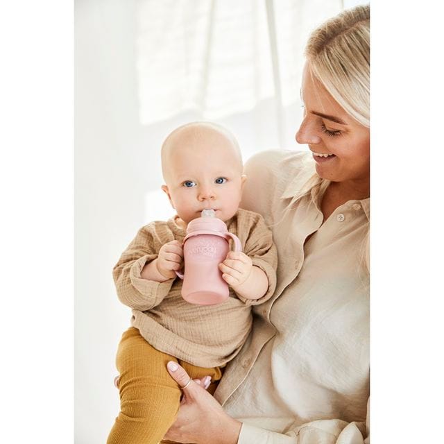 Pipmugg i Glas Healthy+ 150ml - Rose Pink Everyday Baby