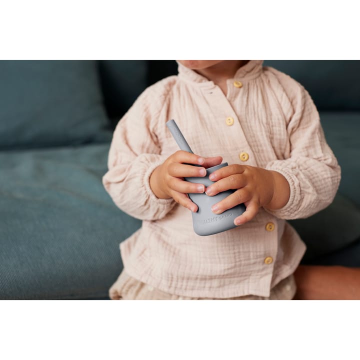 Silikonmugg 2-pack - Quiet Grey Everyday Baby