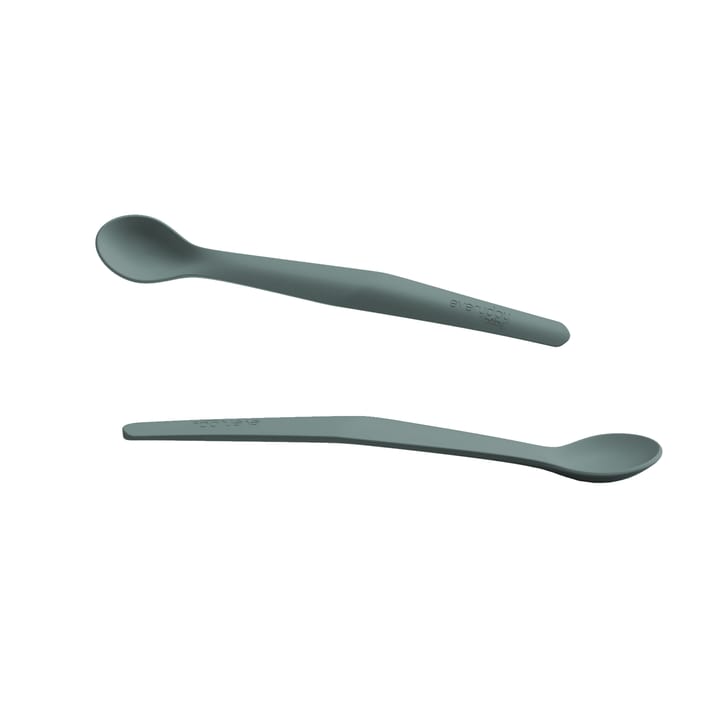 Sked I Silikon Med Metallkärna 2-Pack - Harmony Green