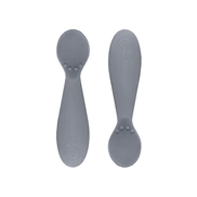 Tiny Spoon Silikon 2-Pack - Grå Ezpz