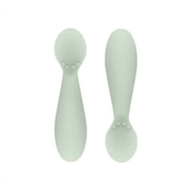 Ezpz Tiny Spoon Silikon 2-Pack Grön