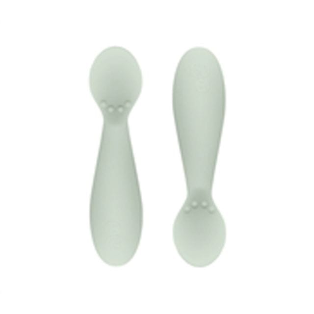 Tiny Spoon Silikon 2-Pack - Grön