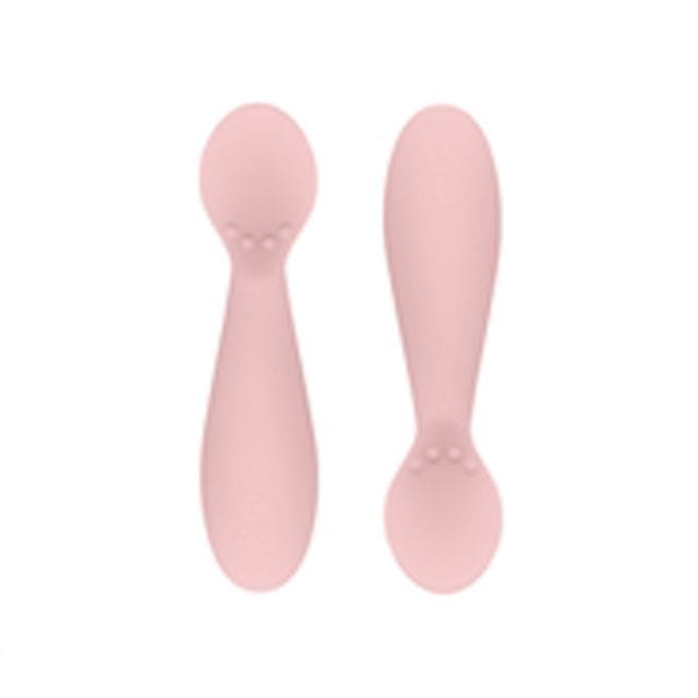 Tiny Spoon Silikon 2-Pack - Rosa Ezpz