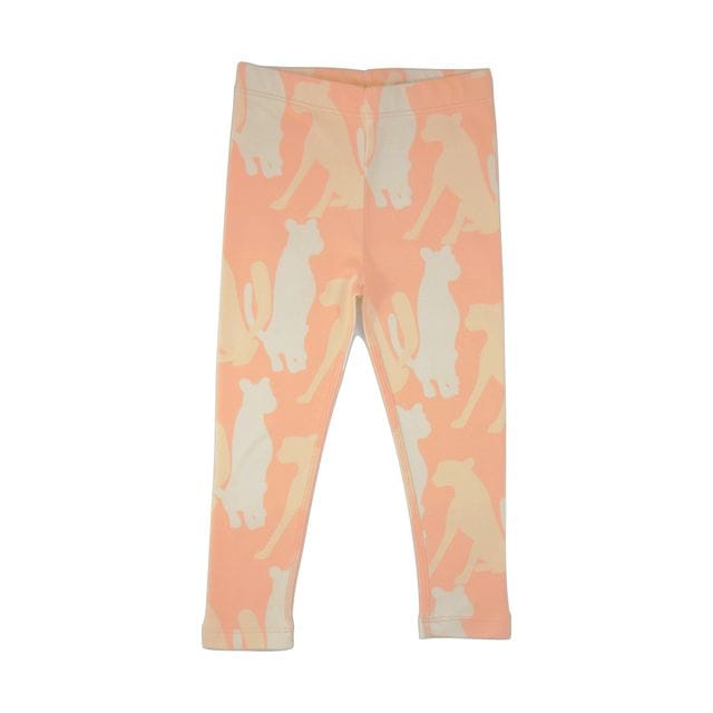 Leggings Cheetah Silouette Peach Cobbler Filemon Kid