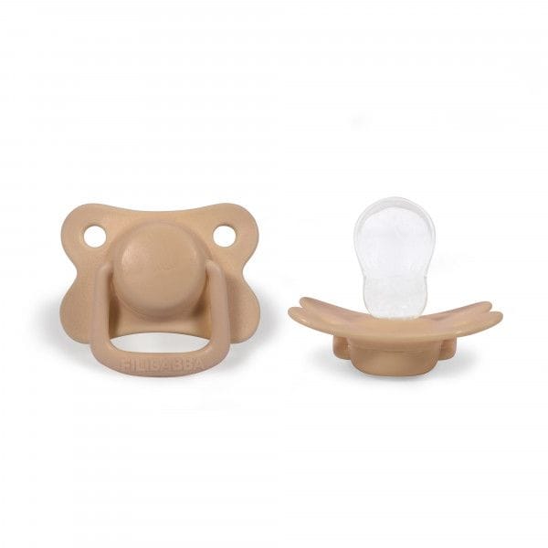 2-pack Nappar i Silikon 0-6mån - Natural Filibabba