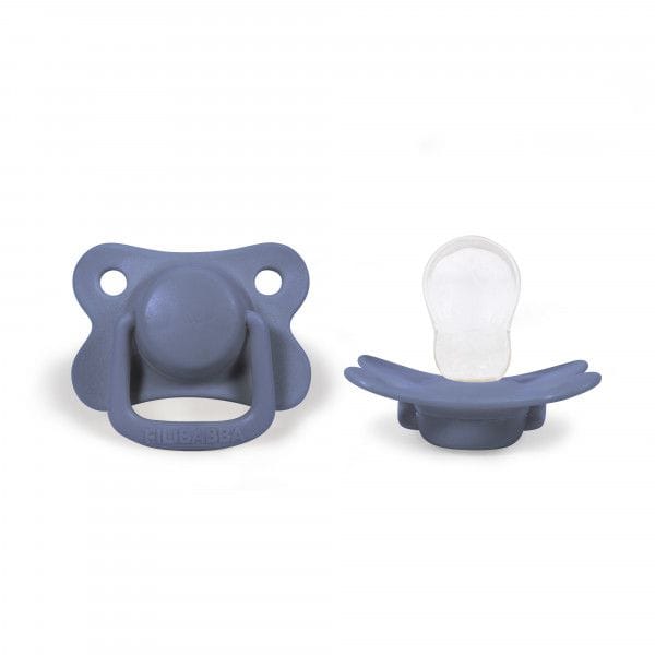 2-pack Nappar i Silikon 0-6mån - Powder blue