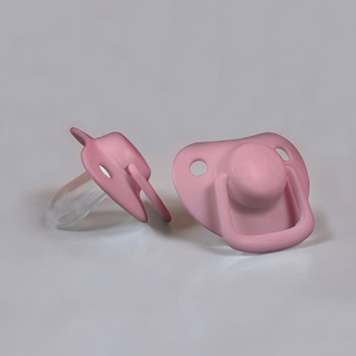 2-pack Nappar i Silikon 0-6mån - Dusty Rose Filibabba