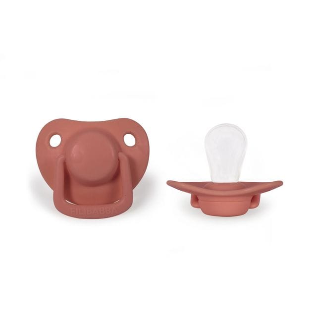 2-pack Nappar i Silikon 6mån+ - Coral Filibabba