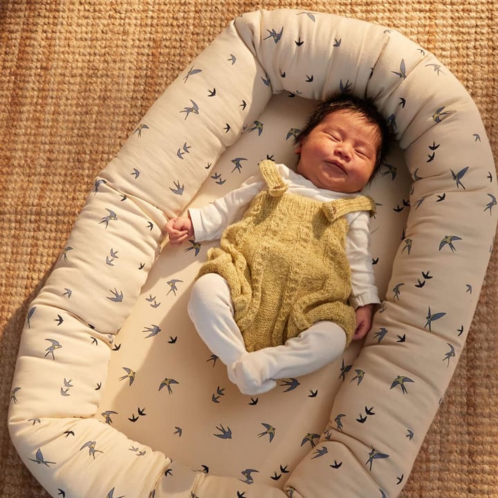 Babynest - Dancing Swallow Blue Filibabba