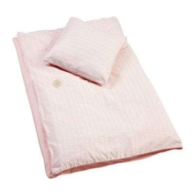 Påslakanset Spjälsäng - Dusty Rose