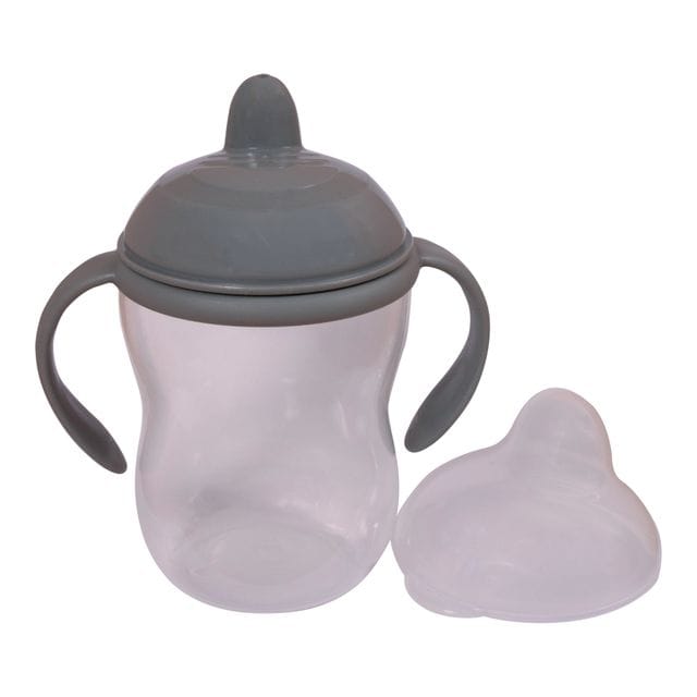 Flaska med handtag 270ml - Dark Grey Filibabba