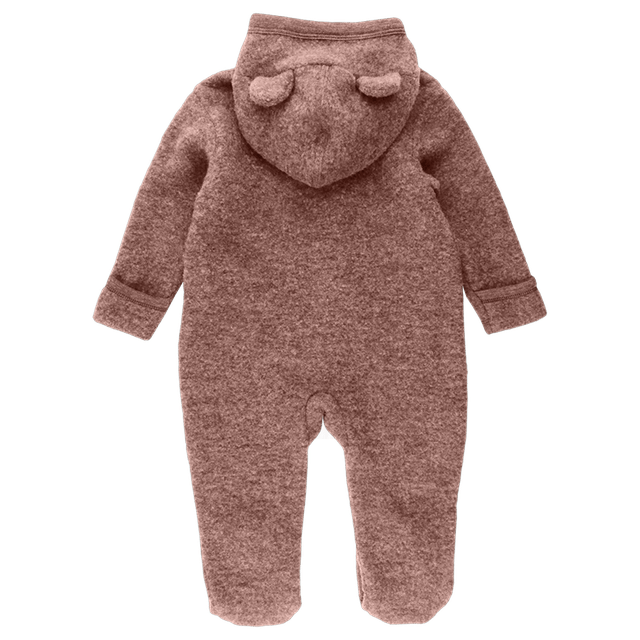 Hush Wool Babyoverall Rose Taupe Fixoni