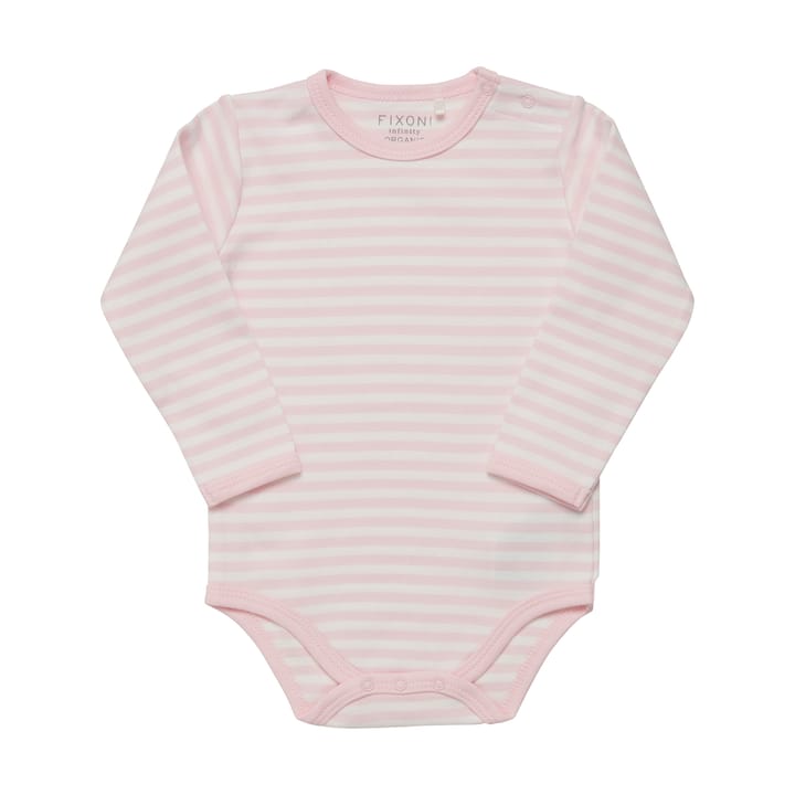Långärmad Body - Rose Stripe Fixoni