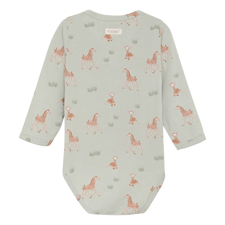 Långärmad Body Mineral Gray Fixoni