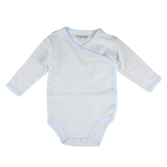 Omlottbody Baby Blue Randig Fixoni