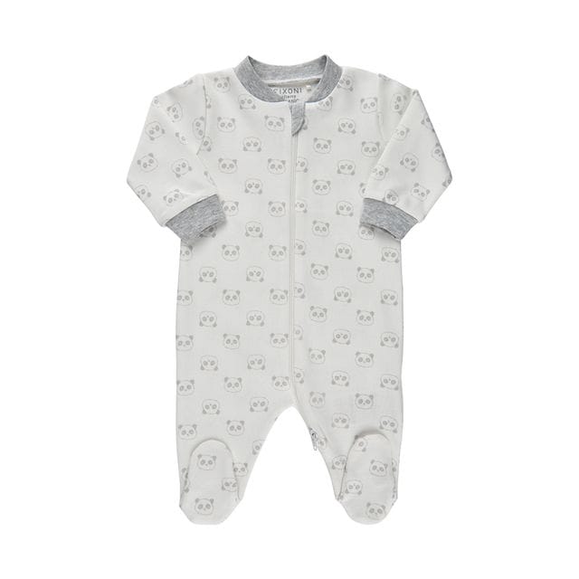 Pyjamas Jumpsuit Grey Melange Fixoni