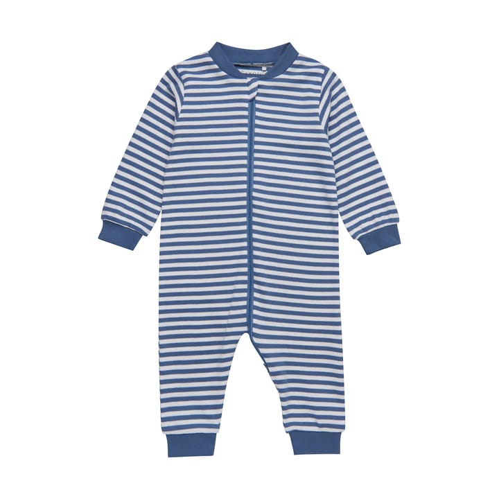 Pyjamas Med Dragkedja Randig - China Blue Stripe Fixoni