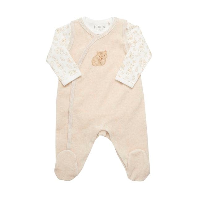 SS22 Body & Jumpsuit - Tan Melange Fixoni