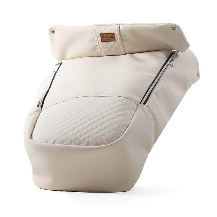 Fotsack De Luxe - Sand Beige Leatherette Emmaljunga
