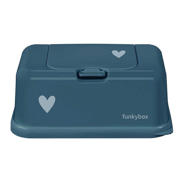 Förvaringslåda Våtservetter - Petrol Heart Funkybox
