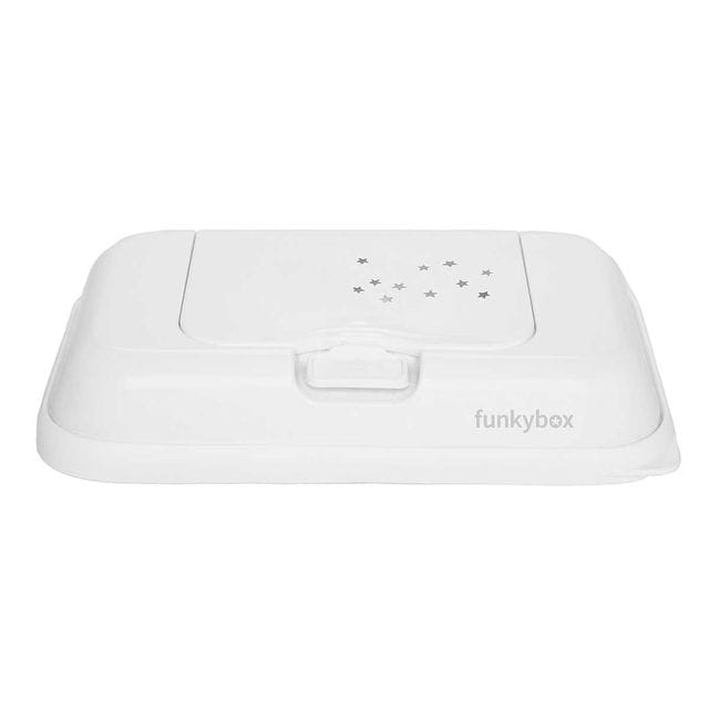 ToGo Förvaringslåda Våtservetter - White Little Stars Funkybox