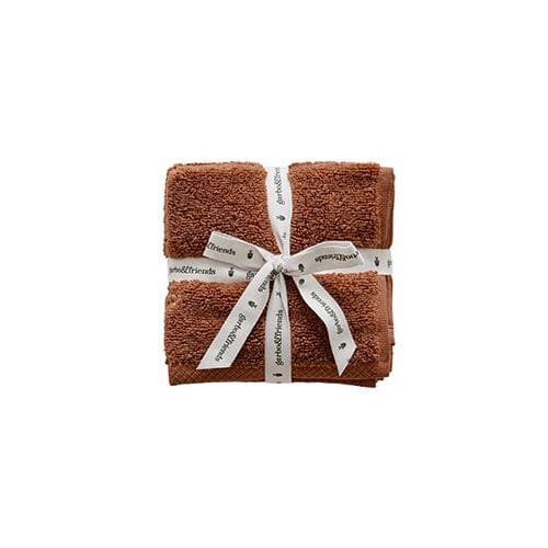 Tvättlappar Frotté 3-Pack - Cinnamon Garbo&Friends