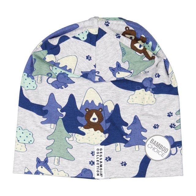 Bamboo Fleece Mössa Grey Forest Geggamoja