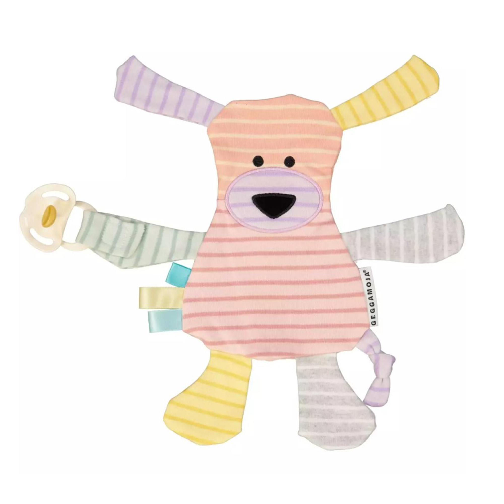 Product Image for Geggamoja  Lek-snutte Doddi, Rosa Mix - BabyWorld