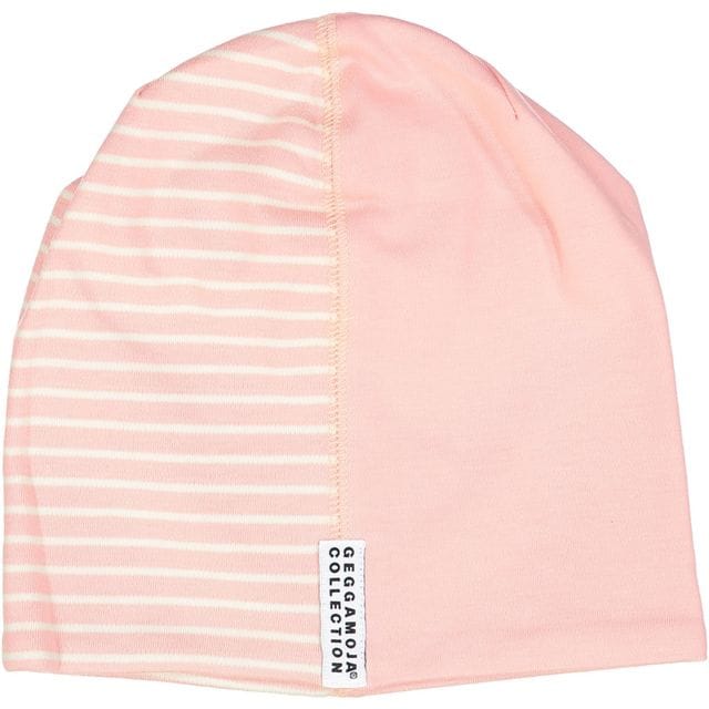 Mössa Rosa/Ljusbeige Geggamoja