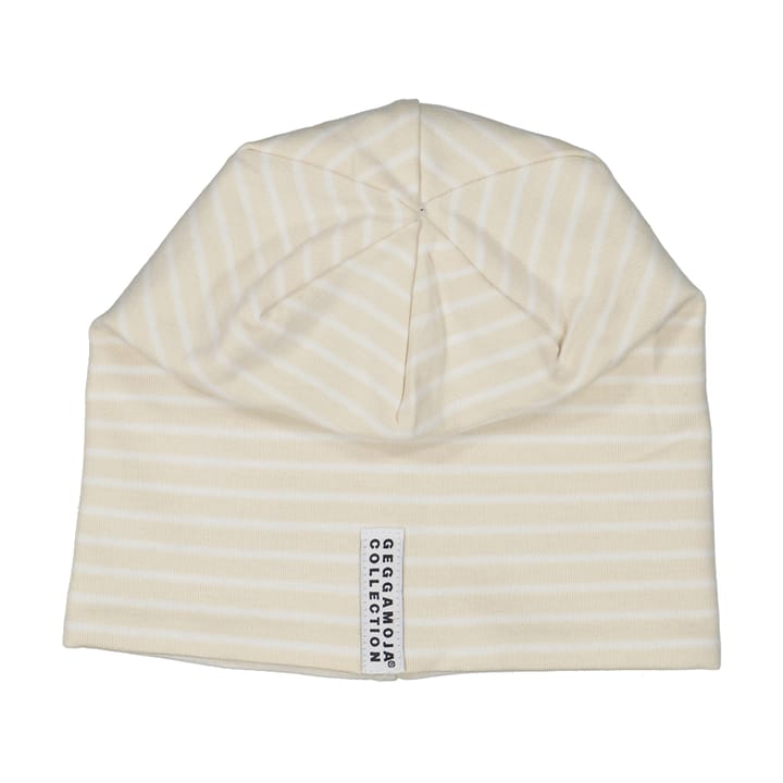Mössa Topline - Beige/vit Geggamoja