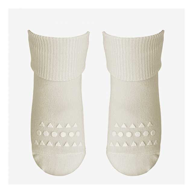 Halksäkra Bambu Strumpor Off-White 1-2År GoBabyGo