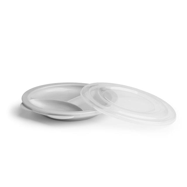 Hero Eco Indelad Tallrik Mist Grey Herobility