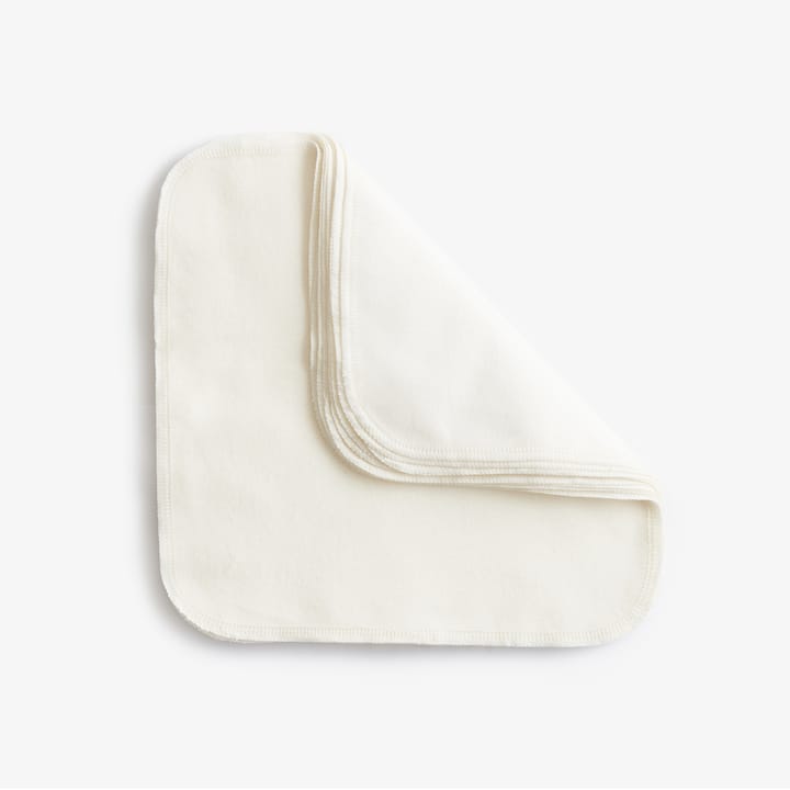 Tvättlappar 10-pack - Natural Vimse