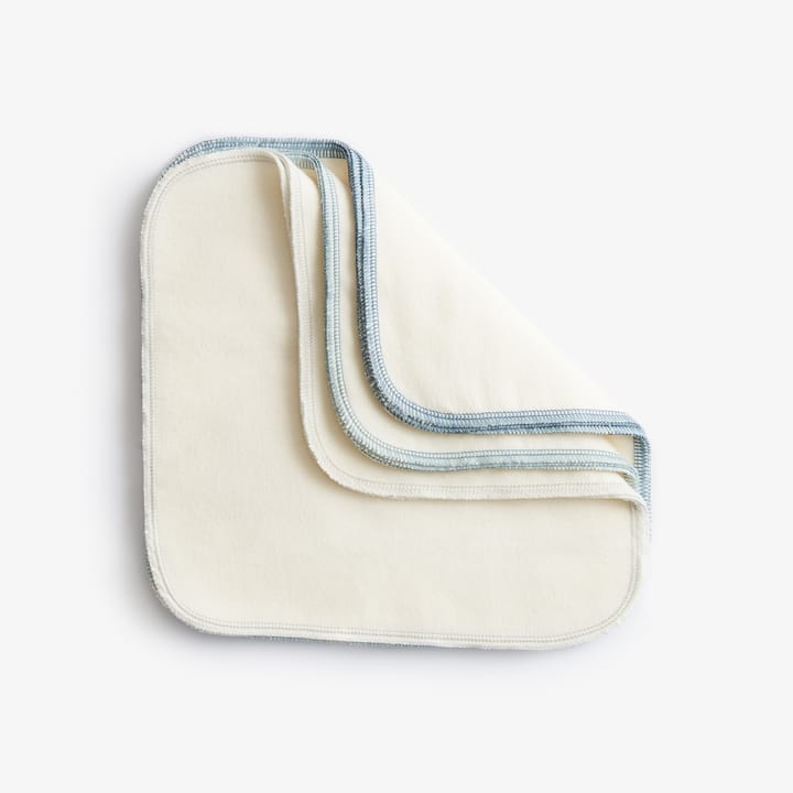 Tvättlappar 10-pack - Blue Vimse