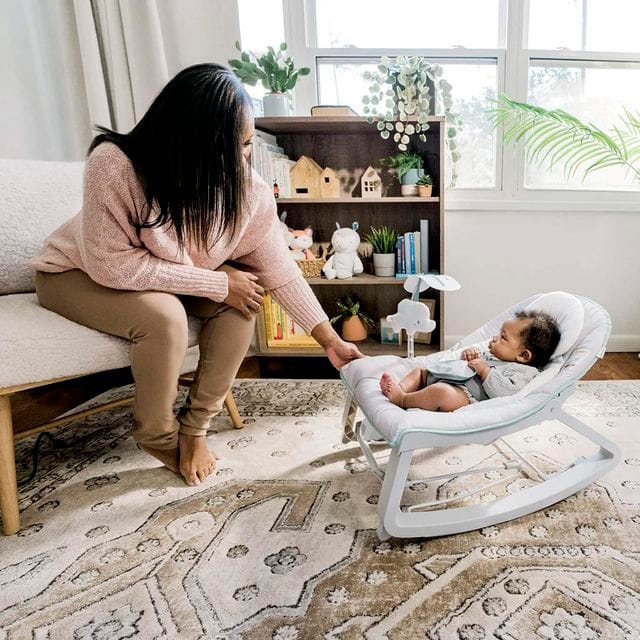 Babysitter Keep Cozy Grow With Me Rocking Seat - Weaver Ingenuity