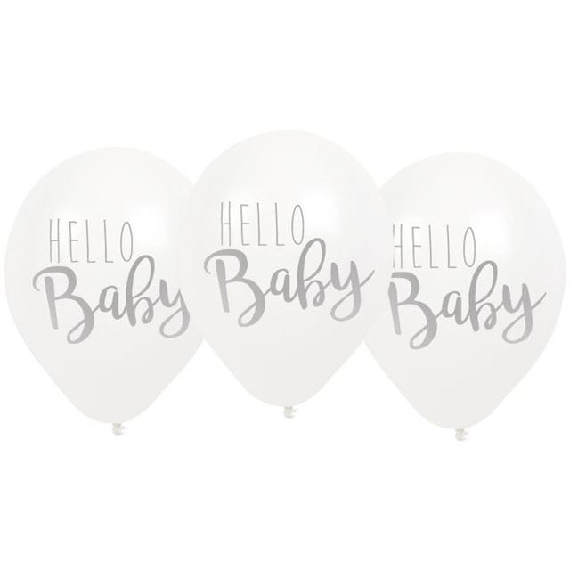 Ballonger Hello Baby Vit Jabadabado