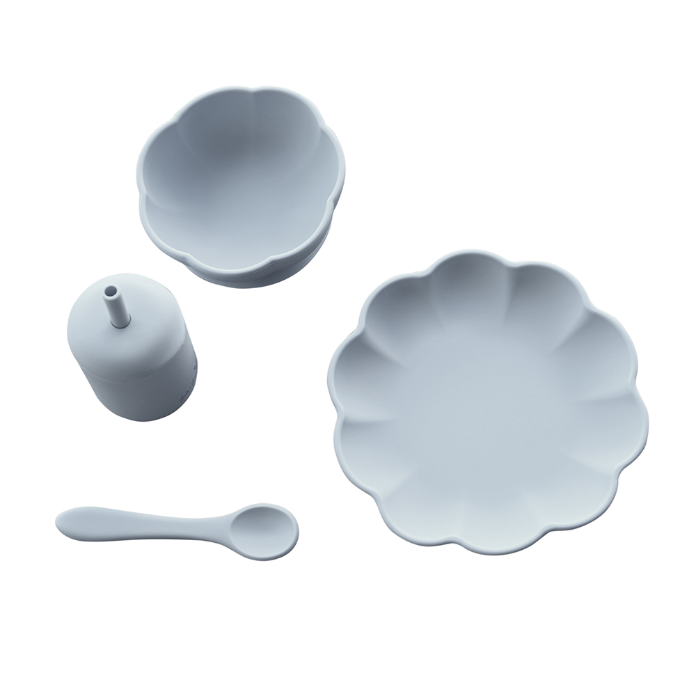 Product Image for Jack o Juno  Barnservis Little Poppy, Pale Blue - BabyWorld